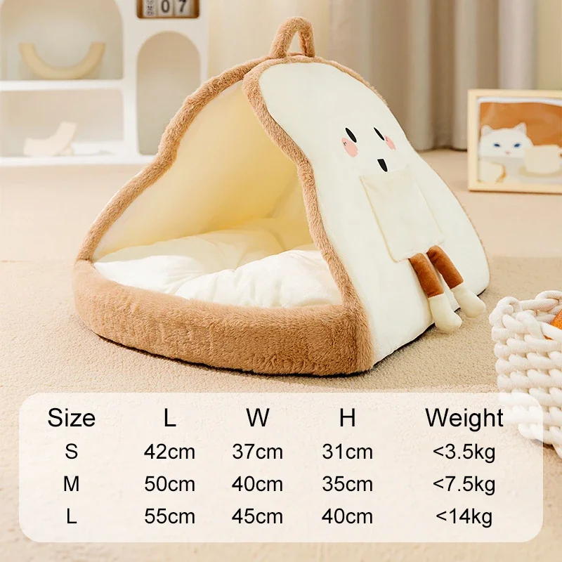 Cave Bed — Soft Carry-Handle Hideaway — full bed